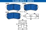 ATE set placute frana, frana disc ATE 13.0460-5572.2 (13.0460-5572.2) - automobilus