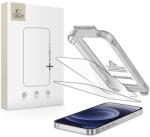 Tech-Protect 2 броя стъклени протектори за дисплей на iPhone 12 / 12 Pro от Tech-Protect Quick Set+ - Black (5906302318568)
