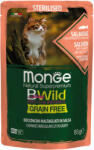 Monge BWild Grain Free Sterilised salmon with shrimps & vegetables 85 g