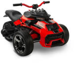 Leziter ATV electric cu 3 roți roșu