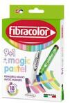 Fibracolor Флумастери Magic Pastel 9+1 цвята