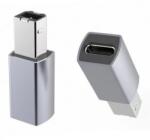 PremiumCord USB 2.0 Type C USB Átalakító Szürke 3cm kur31-23 (kur31-23)