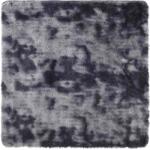 vidaXL sötétszürke hosszú szálú NAVARRA bozontos szőnyeg 160x160 cm 4102872 (4102872)