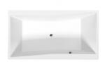 SAPHO POLYSAN QUEST egyenes kád, 190x100x49cm, matt fehér (78531.11)
