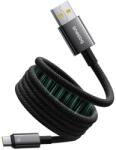 Baseus Data Cable Tungsten Gold Baseus (P10319805111-02) - Type-C to USB, Szuper Gyors Töltés, 100W, 480Mbps, 1m - Fekete