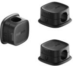 Baseus - Kábelrendező Lite Series mágneses (B01331106111-00) - 3 db, 3M ragasztó - Fekete