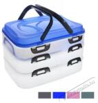  ORION Box UH piknik 3 emeletes ételhordó fogantyúkkal