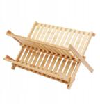 Excellent Összecsukható bambusz edényszárító, csepegtető, kétszintes (784200210)