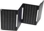 Somogyi Elektronic Home Msc20W Hordozható Napelemes Usb Töltő, Összecsukható, 20Watt, Usb-A + Usb-C + Dc Kimenet, Pd Gyorstöltés, Led Töltésjelző, Felakasztható, Tartozék Karabinerekkel - fizz