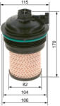 Bosch Filtru combustibil BOSCH F026402247