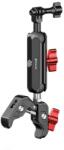 Puluz Suport retrovizor pentru motocicleta PULUZ pentru camere de actiune (inclusiv Osmo Action 5 Pro, Insta360 X5 / X4 / X3)(PU3211)