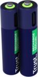 Trust Baterii Reîncărcabile Trust Usb-c 2p - Aaa 25585 Baterii de unica folosinta