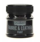 Pentart Textilfesték és bőrfesték, 50 ml fekete