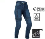 TRILOBITE Lady Parado Doublelayer Aaaa Motoros Farmernadrág Slim Fit Hosszított, Kék