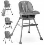 Nukido Etetőszék Nukido Tilo Szürke Stabil Acél Állítható Tálca (701001)