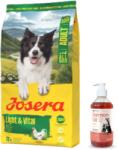 Josera JOSERA Adult Light & Vital 12.5kg + LAB V lazacolaj kutyáknak és macskáknak 500ml