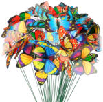 Garden of Eden Leszúrható Dekor Pillangó - Többféle - 29 cm - Műanyag