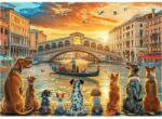 Trefl 10944 - Kutyák Velencében - 1000 db-os puzzle (10944)