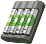 GP ReCyko B441 AA/AAA NiMH Akkumulátor töltő + 4db elem (4x AA - 2100mAh) (GPRCKCHB441U402) (GPRCKCHB441U402)