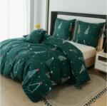  Mikroszálas ágyneműhuzat CHRISTMAS DRIFT zöld Ágyneműhuzat mérete: 2 db 70 x 90 cm | 200 x 220 cm