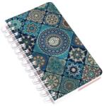 Realsystem Határidõnapló REALSYSTEM SP5 spirál A/6 napi fehér lapos mozaik 2026 (8721-52) - tonerpiac