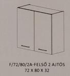 FN Dorina konyha felső - 72/80 cm 2 ajtós elem