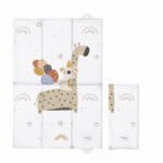 Ceba Baby BASIC összehajtható pelenkázó alátét 60x40cm, Zsiráf
