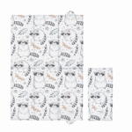 Ceba Baby BASIC összehajtható pelenkázó alátét 60x40cm, Mosómedve