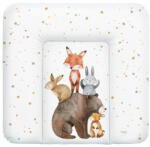 Ceba Baby Basic puha pelenkázó lap 75x72cm, Forest Friends