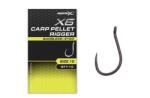 Matrix x6 - carp pellet rigger hooks x6 carp pellet rigger size 10 barbless - eyed (GHK188) - nextfish