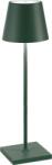 Zafferano Lampă de masă Poldina 38 cm verde închis (LD0340M3)