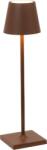 Zafferano Lampă de masă Poldina Micro 27, 5 cm maro (LD0490R3)