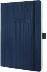 Sigel Conceptum határidőnapló, 2026, 13, 5x21 cm heti, éjkék, puhafedelű (C2632)