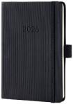  C2613 Sigel Conceptum határidőnapló, 2026, 10, 8x15 cm heti, fekete (C2613)