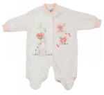  Hosszú ujjú plüss rugdalózó (62) - Barack/Macis