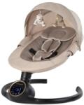 Kidwell REVE 2 az 1-ben ringató-zenélő elektromos babahinta és pihenőszék, bézs/arany