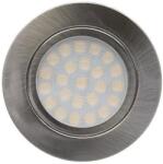 Videx LML220442SN Beépíthető LED lámpa 4W IP44 Szálra csiszolt króm (LML220442SN 21-41066)