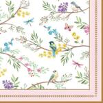 Easy Life - R2S konyha Madaras - virágos szalvéta (VR-414BIME)