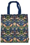 Fridolin William Morris textil bevásárló táska / szatyor - 40x38 cm - Strawberry Thief (VR-12737)