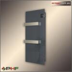 Radialight Silk EVO törölközőszárító radiátor 1000W - Antracit (Radialight Silk EVO 1000W - Antracit)