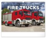 Realsystem Falinaptár REALSYSTEM 480x330mm fekvő Fire trucks 2026 (6094-FT) - fotoland