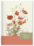 PD Calendar Határidőnapló Period Flowers A/5 napi Beige papír 2026