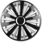 Leoplast Falkon ezüst-fekete króm gyűrűs 14 colos dísztárcsa