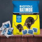 Unichem Biotoll Ratimor pép 150g - kék patkányméreg
