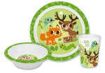 Állatos Into the Forest, Állatos étkészlet, micro műanyag szett