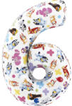 Bluey Friends 6-os szám fólia lufi 66 cm - lord