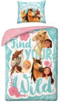 Ábránd Spirit/Szilaj lovas ágyneműhuzat, Find Your Wild (100% pamut)