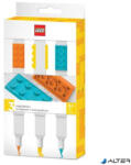 LEGO® Szövegkiemelő készlet, kétvégű, LEGO, 3 különböző szín (51685) - alter