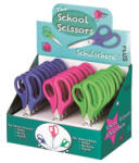 PLUS Corporation Olló display, iskolai, 14, 5 cm, PLUS "Fitcut Smart", 3 különböző szín