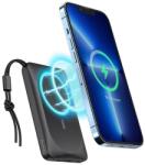 VEGER W1151 MagOn Mágneses 10000mAh 15W Gyorstöltő Fehér Powerbank